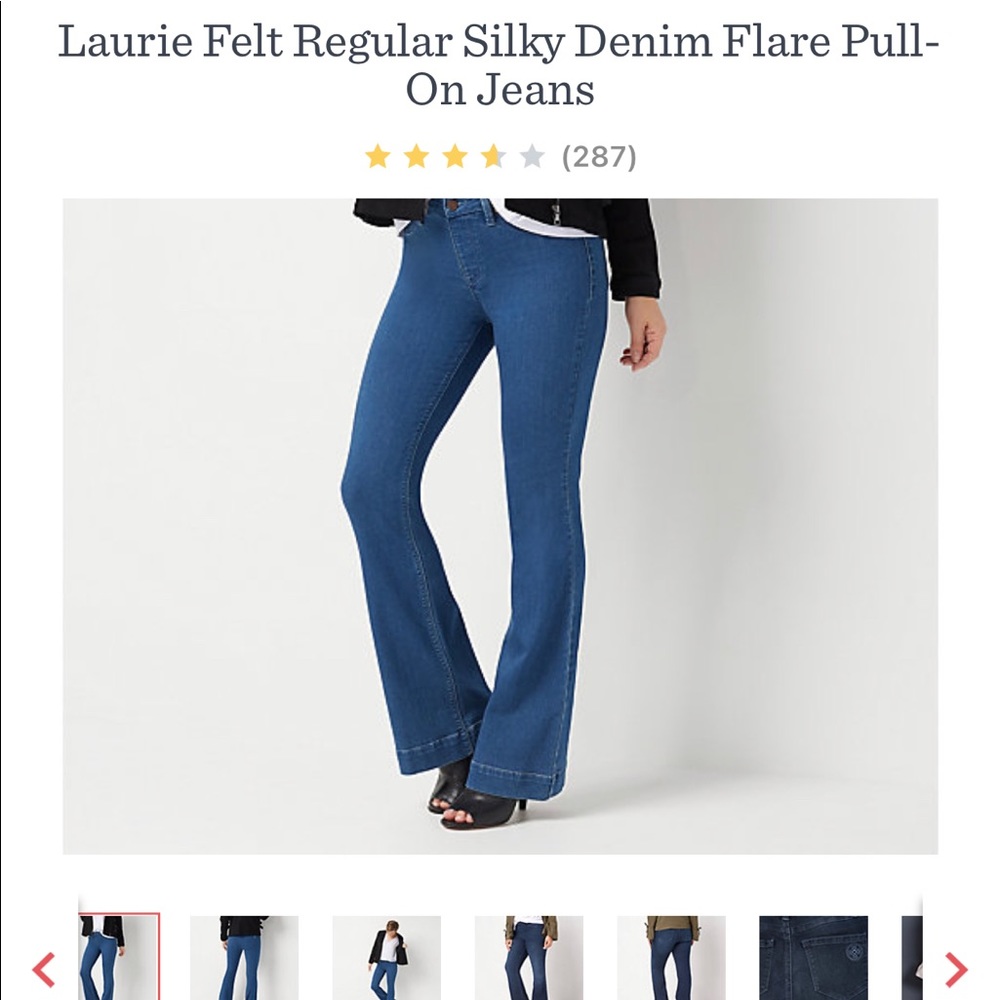 NEW LAURIE FELT JEANS - Picture 2 of 9